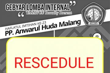 Reschedule Jadwal Lomba Internal HI dirubah